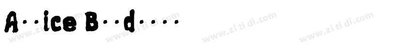 Atvice Bold字体转换